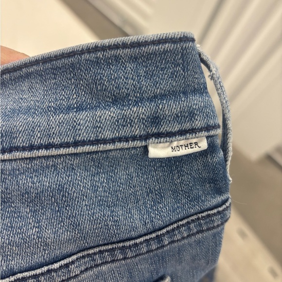 MOTHER Lil Midrise Dazzler Ankle Jeans Size 28 - Picture 2 of 11